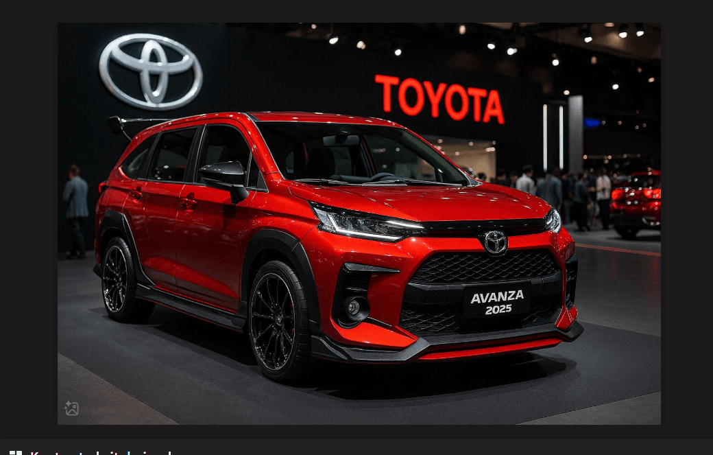 Toyota Avanza 2025 Akan Pertahankan Gelar Mobil Sejuta Umat dengan Pembaruan Total pada Desain, Fitur, dan Mesin