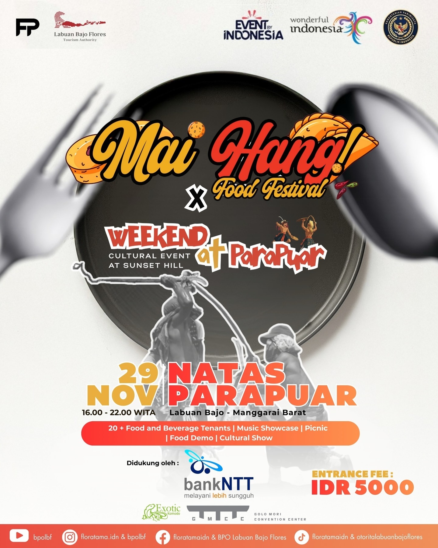 Mai Hang Food Festival Kembali Digelar di Labuan Bajo Akhir Pekan Ini, Tersedia 20 Tenant Makanan dan Minuman Khas, Simak Acaranya!