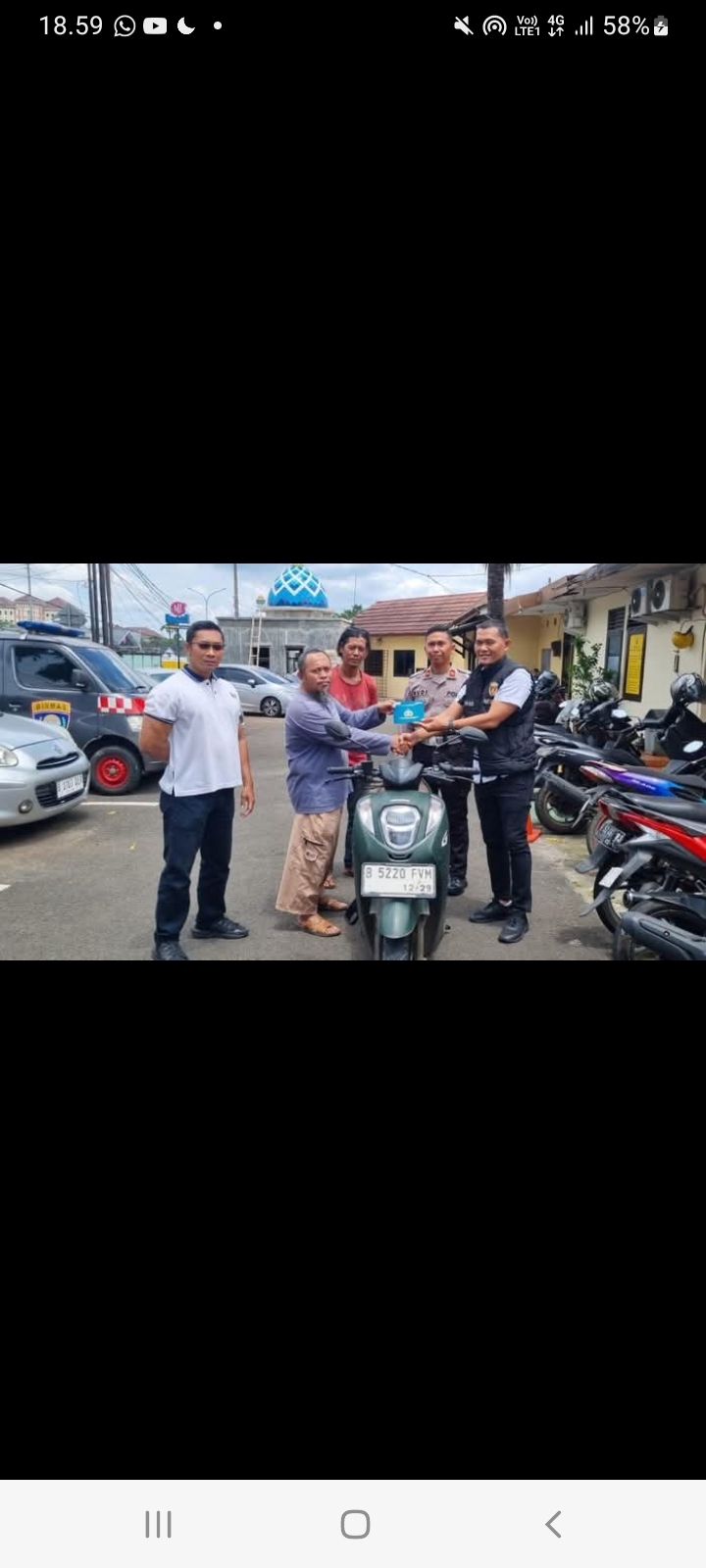 Ada-Ada Aja! Benar-benar Lupa Bawa Motor dan Terparkir 2 Hari di Pinggir Jalan, Untung Ada Polisi