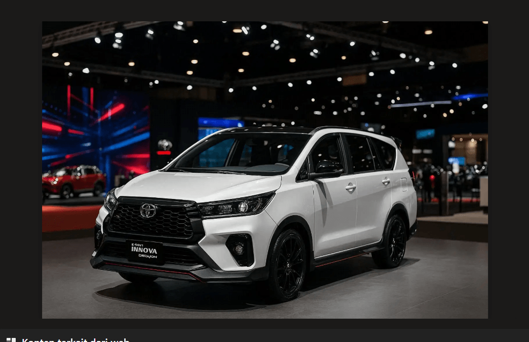 All New Innova Reborn 2025 Terbaru: Desain Baru, Teknologi Mesin Efisien, dan Fitur Lebih Modern