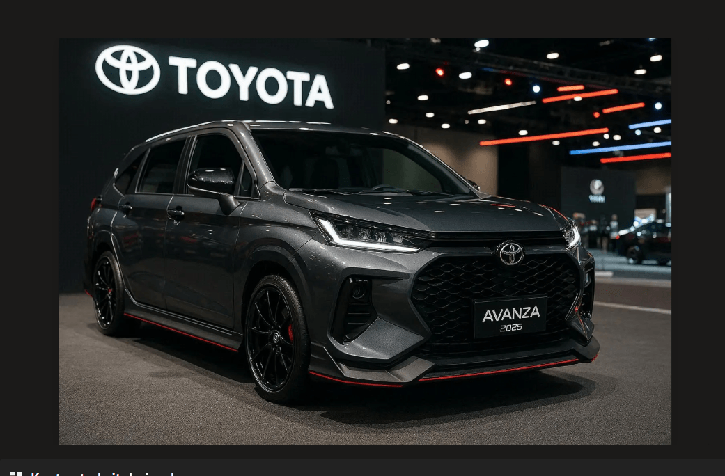 Toyota Avanza 2025: Rombak Tampilan Jadi Lebih Sporty dengan Fitur Unggulan di Kelas MPV Premium Entry Level