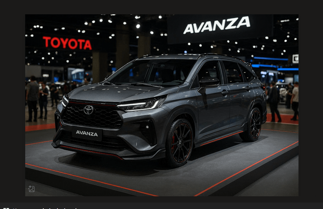 Toyota Avanza 2025: Sang Legenda MPV Hadir dengan Wajah Baru, Mobil Keluarga Futuristik dengan DNA Racing