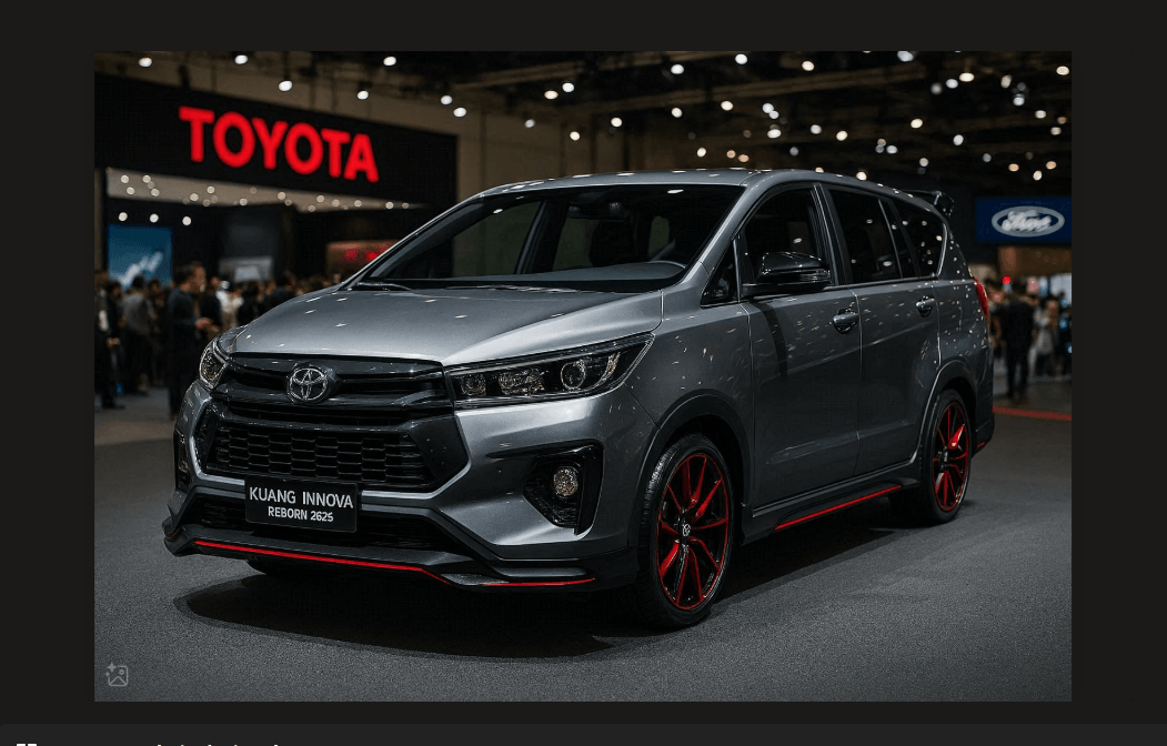 MPV Baru dari Toyota Ini Makin Keren, All New Innova Reborn 2025 Tampil Modern dengan Fitur Lebih Lengkap dan Harga Tetap Murah!