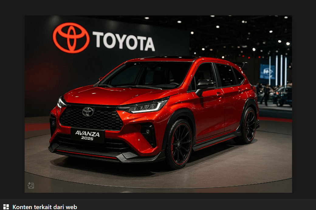 Makin Canggih Bertenaga! Toyota Avanza 2025 Siap Temani Keluarga Indonesia dengan Desain dan Fitur Modern, Segini Harga Terbarunya!