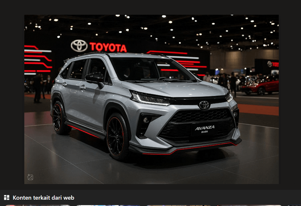 Toyota Avanza 2025: Meningkatkan Kenyamanan Berkendara dengan Fitur Mewah dan Desain Futuristik