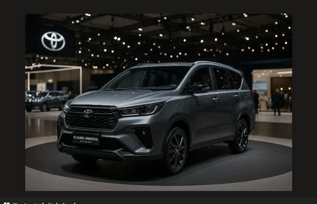 MPV Modern Masa Kini! All New Innova Reborn 2025 Hadir dengan Balutan Desain Premium dan Mesin Hybrid yang Super Efisien!
