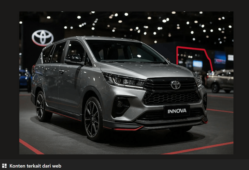 All New Innova Reborn 2025 Hadir dengan Revolusi Desain, Fitur Super Mewah, dan Harga Terbaru yang Bikin Penasaran Pecinta MPV Keluarga