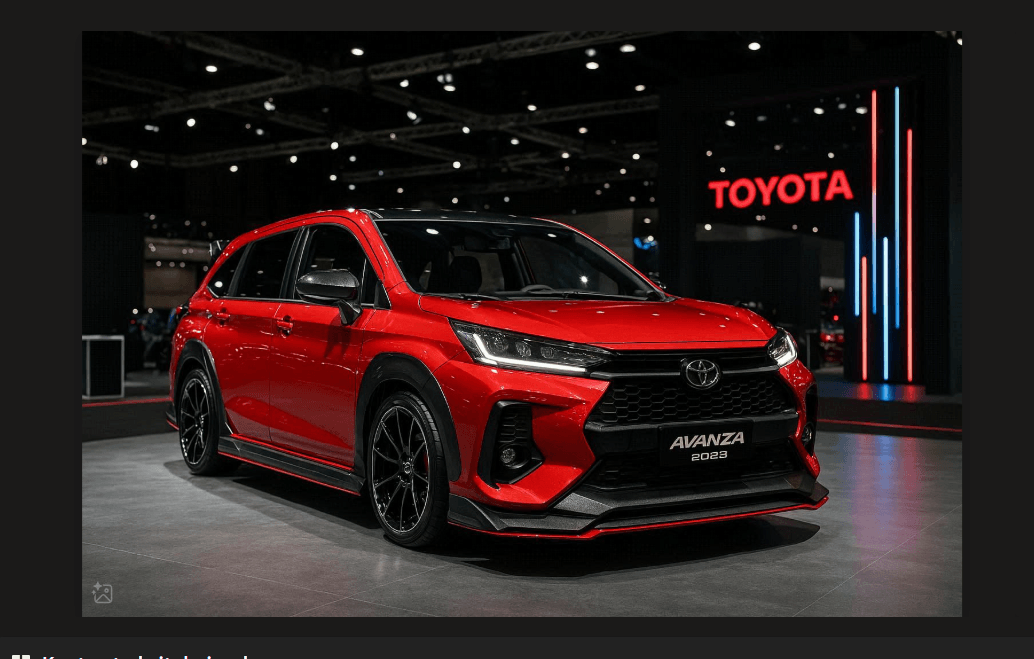Toyota Avanza 2025 Hadir dengan Wajah Lebih Sporty, Fitur Semakin Canggih, dan Harga Tetap Ramah di Kantong untuk Keluarga Modern Indonesia