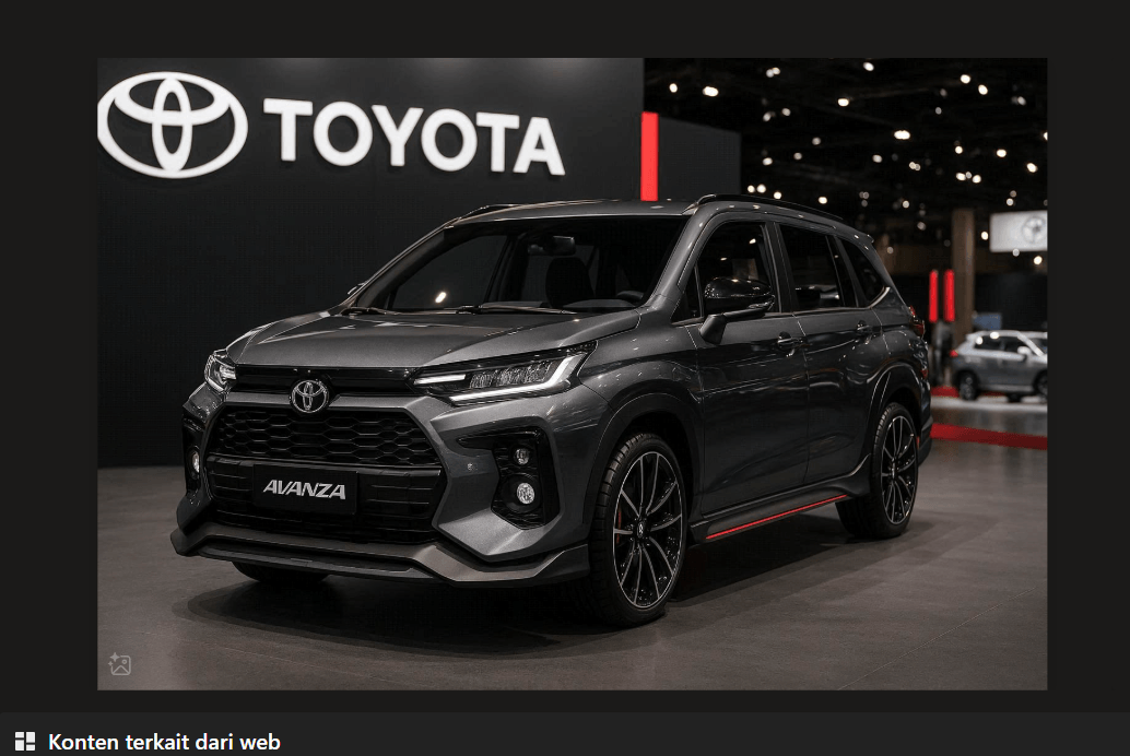 Mengungkap Toyota Avanza 2025 di Indonesia: Harga Resmi, Fitur Terbaru, Desain Menarik, dan Spesifikasi Lengkap yang Wajib Diketahui