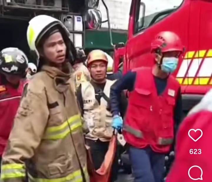 Daftar Identitas 22 Korban Tewas Kebakaran Ruko Kemayoran, Terjebak Asap, 54 Orang Selamat