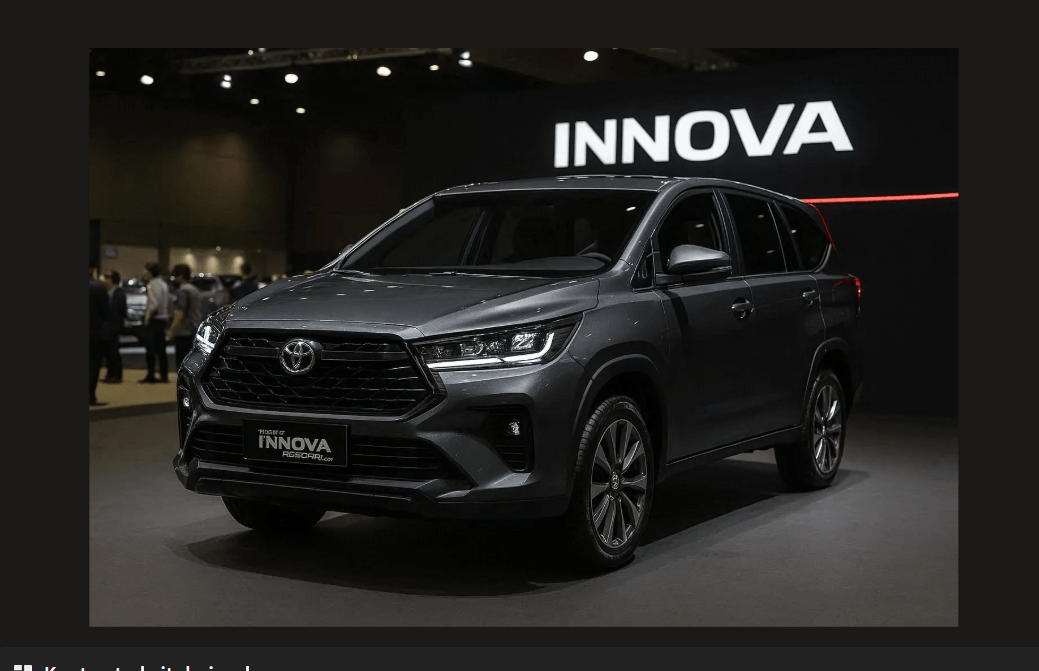 All New Innova Reborn 2025 Hadirkan Nuansa Baru dengan Tampilan Modern dan Sporty, Ini Spesifikasi dan Harga Terbaru!