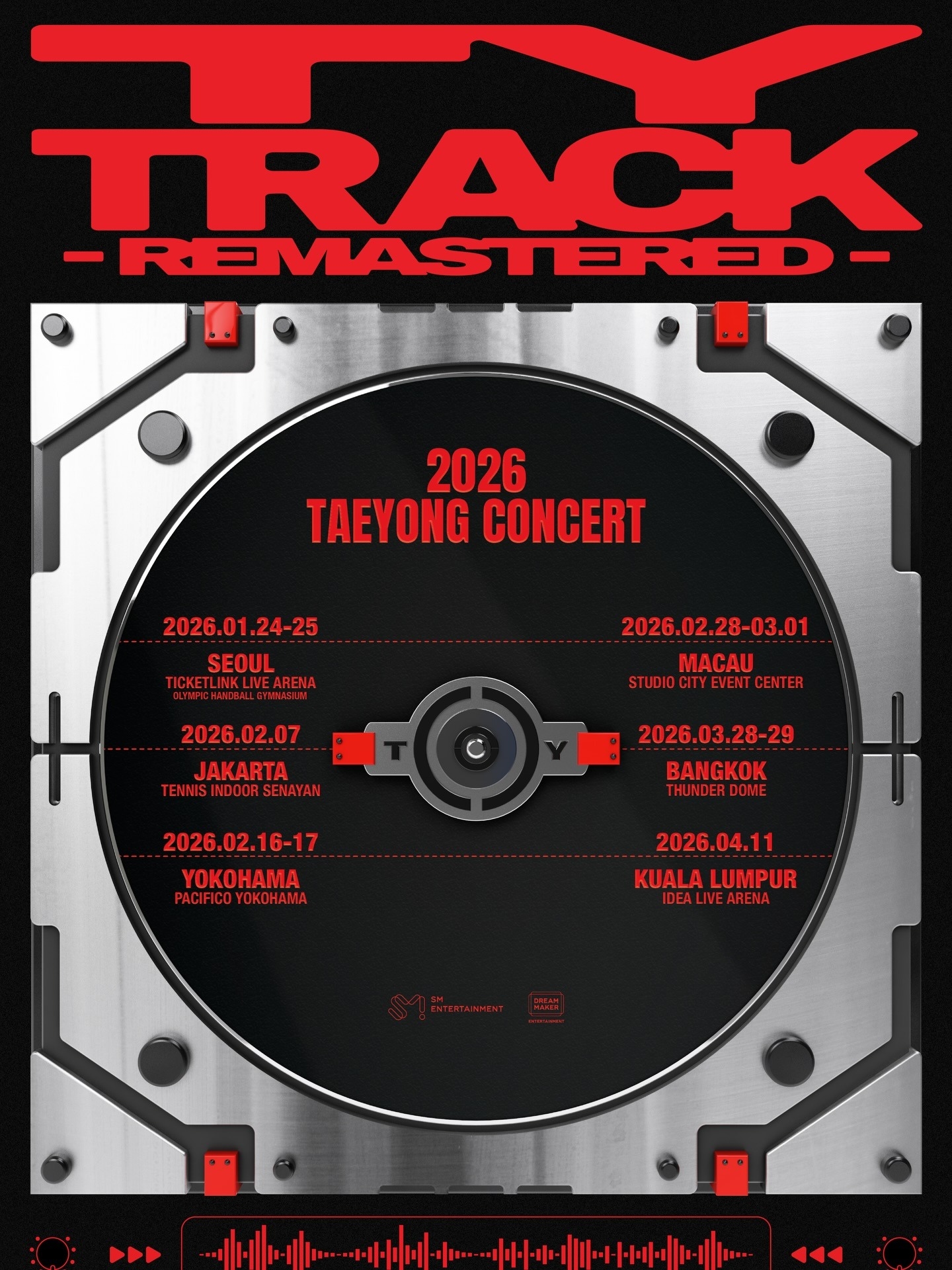 Taeyong NCT Bakal Konser di Jakarta 7 Februari 2026, Bagian dari Tour Asia Bertajuk TY TRACK REMASTERED