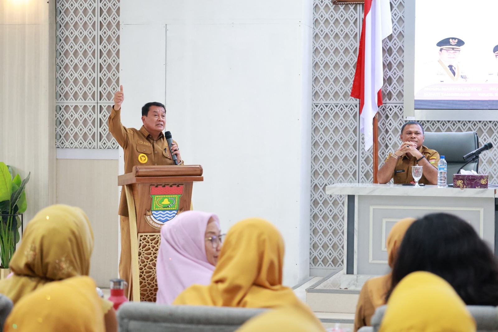 Bupati Tangerang Minta Camat hingga Ketua RT/RW Himpun Validitas Data Balita Kurang Gizi, Upaya Pencegahan Stunting