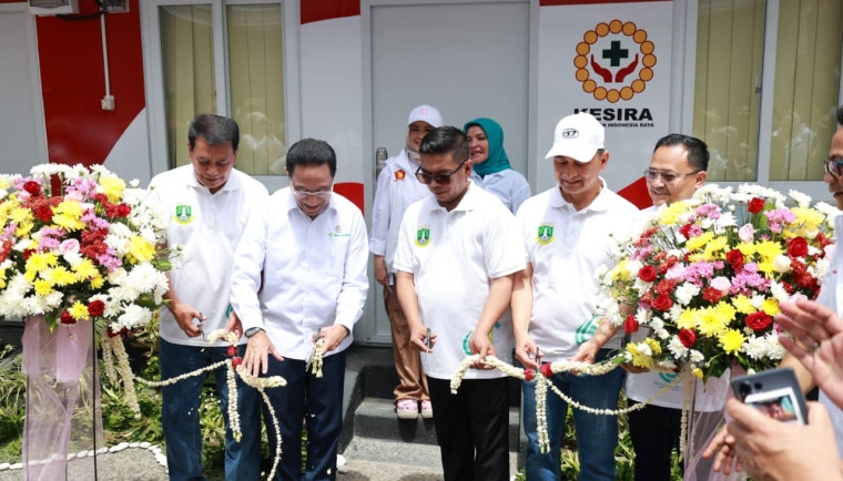 Bupati Tangerang Dampingi Wamenkes Resmikan Pos Modular Kesehatan Merah Putih di Pasar Kelapa Dua, Cek Kesehatan Gratis Makin Mudah Diakses