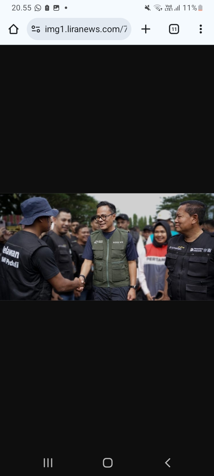 Danantara Indonesia dan BP BUMN Lepas 1.000 Relawan serta 100 Truk Bantuan ke Lokasi Bencana Sumatera