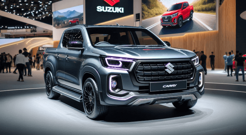 Aura Premium Mobil Niaga! Suzuki Carry Pick Up 2026 Pamer Lampu LED C-Shape & Bumper Kokoh, Gendong Mesin 1.462cc yang Powerfull di Segala Medan