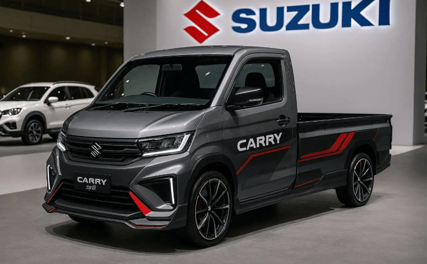 Suzuki Carry Pickup 2026: Wajah Baru Makin Gagah, Mesin Irit & Bertenaga, Pilihan Utama Pengusaha untuk Sukseskan Bisnis Harian Anda!