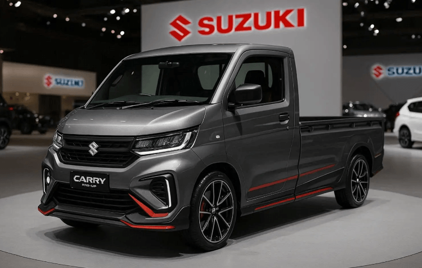 Suzuki Carry Pickup 2026: Kombinasi Sempurna Desain Gagah & Mesin 1.462cc yang Irit BBM, Siap Jadi Tulang Punggung Usaha Anda