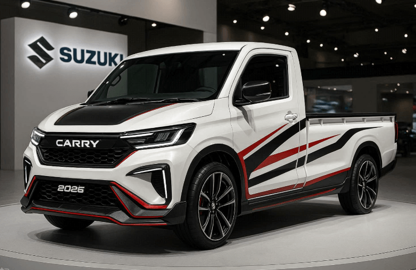 Performa Tangguh Suzuki Carry Pick Up 2026: Desain Baru Lebih Kokoh, Mesin Irit & Siap Mengantar Usaha Anda Menjadi Lebih Besar Lagi