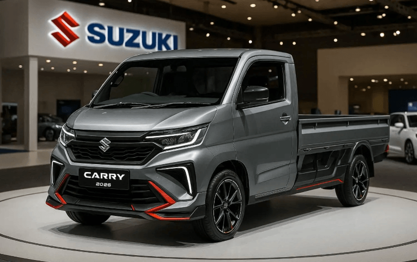 Cari Cuan Makin Maksimal! Suzuki Carry Pick Up 2026 Punya Mesin Bertenaga Badak, Kapasitas Bak Luas, dan Biaya Operasional Paling Irit