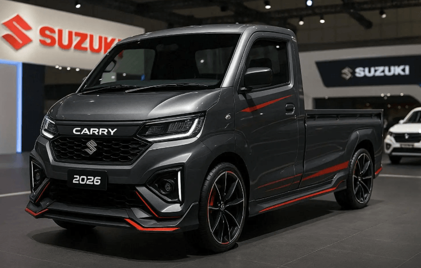 Gak Sampe 200 Juta! Suzuki Carry Pick Up 2026 Tawarkan Desain Garang & Mesin 1.462cc yang Tangguh, Solusi Angkutan Paling Menguntungkan