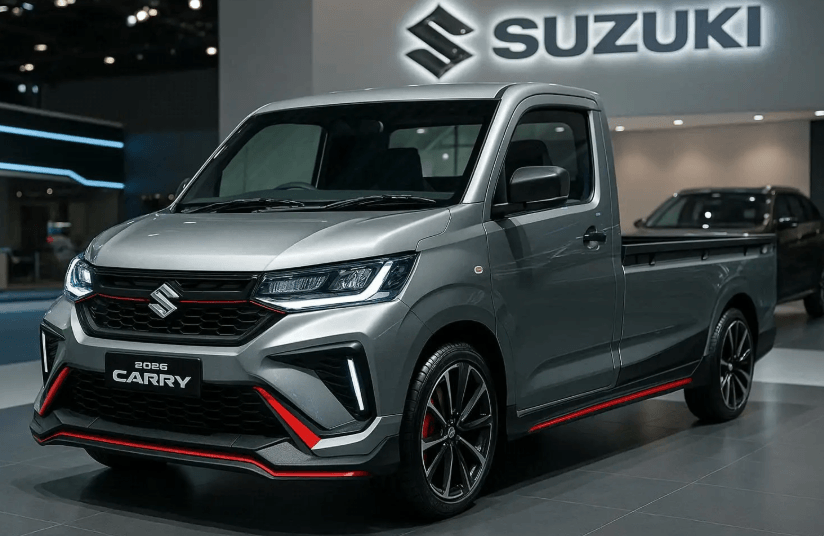 Siap Tempur! Suzuki Carry Pick Up 2026 Hadir dengan Wajah Baru Makin Kokoh, Mesin Irit & Muatan Melimpah, Andalan Sejati Pengusaha Lokal