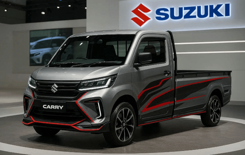 Suzuki Carry Pick Up 2026: Mesin 1.462cc Bertenaga Badak, Desain Ergonomis & Hemat BBM, Mobil Niaga Termurah yang Siap Kerja Berat Harian