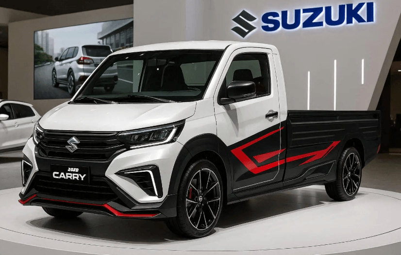 Nuansa Baru Suzuki Carry Pick Up 2026! Tampilan Lebih Berkelas, Fitur Makin Canggih & Mesin Irit, Bikin Operasional Bisnis Makin Hemat