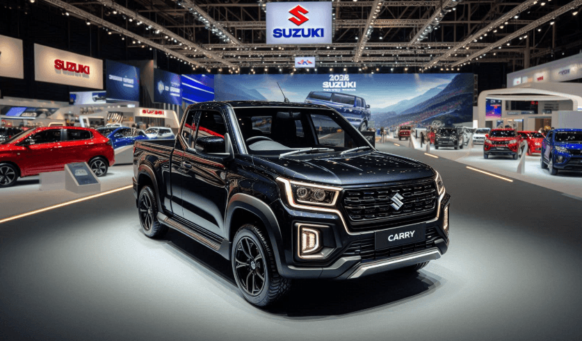 Suzuki Carry Pick Up 2026 Tampil dengan Perubahan Menyeluruh, Mesin K15B-C yang Irit dan Tangguh, Jadi Solusi Transportasi Niaga Masa Depan