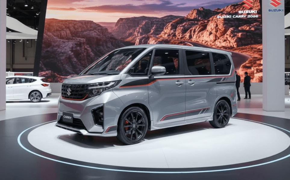 Tampang New Suzuki Carry Minivan 2026 Bocor! Punya Desain Body Lebih Modern yang Menambah Kesan Kendaraan Serbaguna