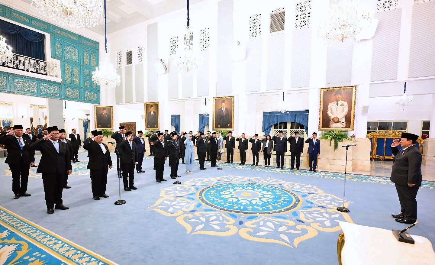 Presiden Prabowo Lantik Keanggotaan Dewan Energi Nasional 2026–2031