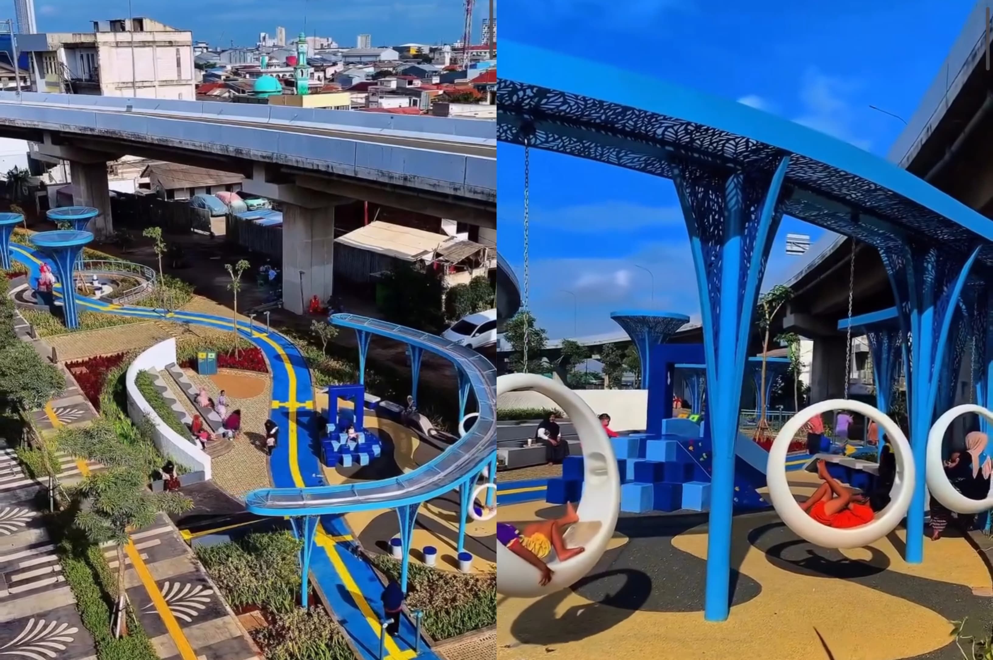 Taman Gapura Muka, Ruang Publik Baru di Jakarta Timur yang Instagramable