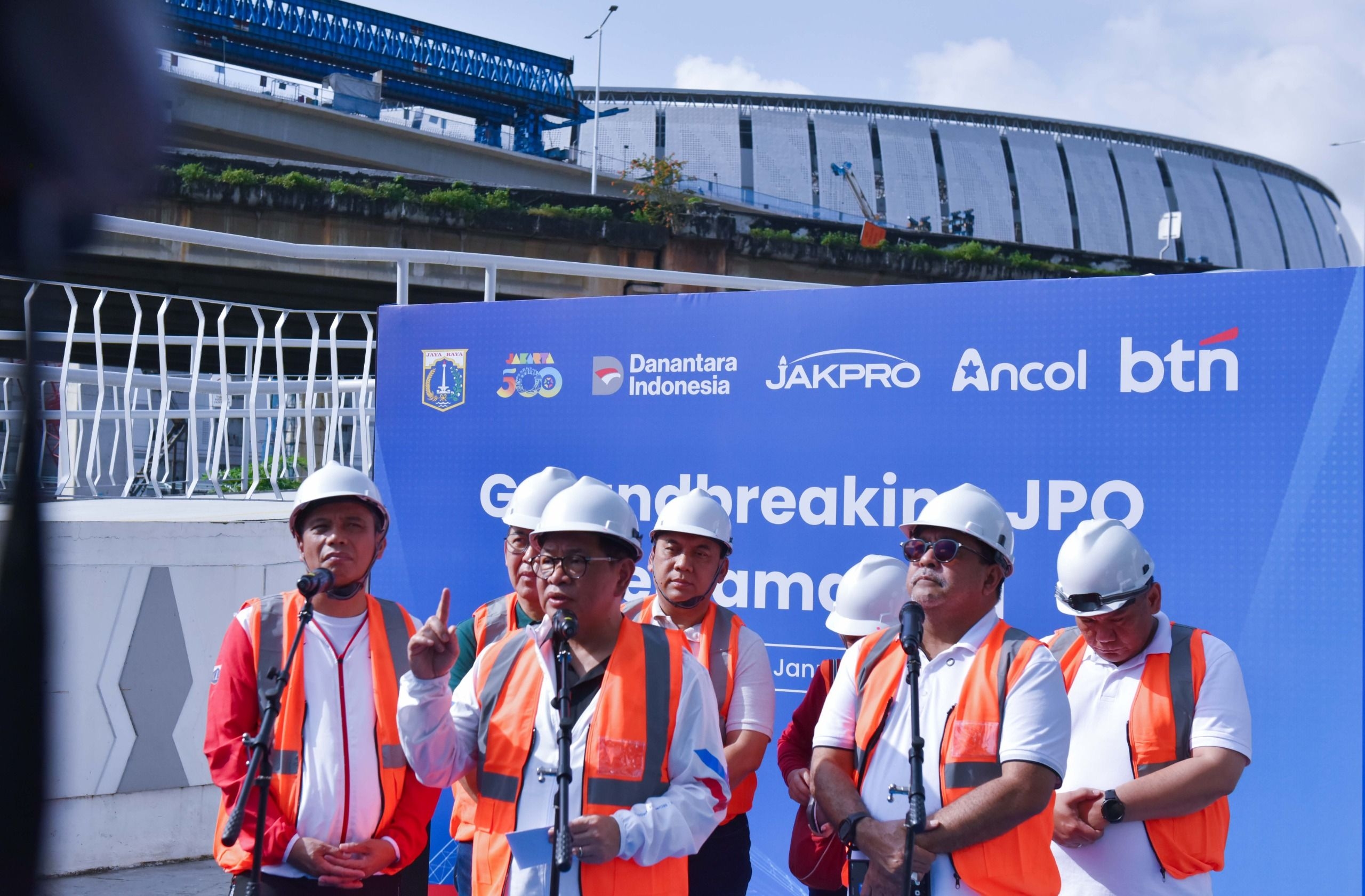 Jembatan Penghubung JIS dengan Ancol Diberi Nama JPO Bersama BTN, Diyakini Bakal Jadi Icon Jakarta