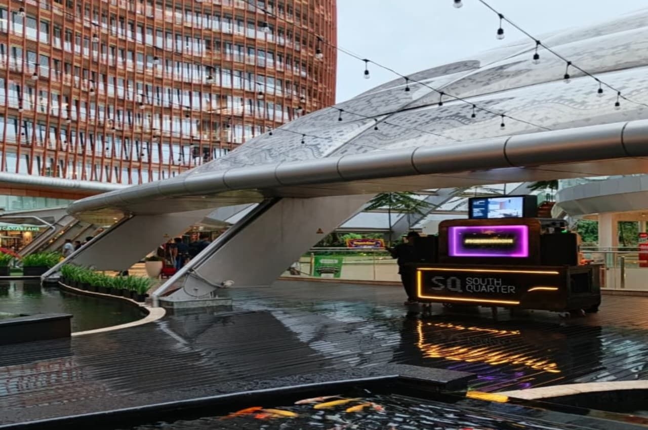 South Quarter Dome Jakarta, Ruang Estetik Gratis dengan Vibes Singapura