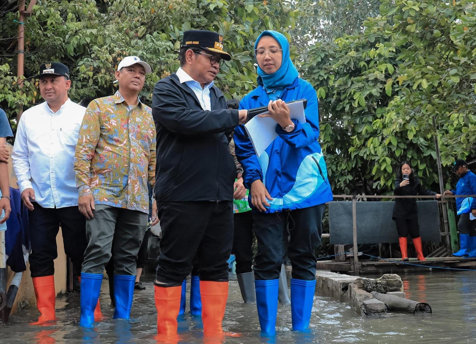 Gubernur Pramono Tinjau Bottleneck Kali Cakung Lama Segmen Sungai Begog dan Pedongkelan, Normalisasi Segera Dikerjakan untuk Atasi Banjir