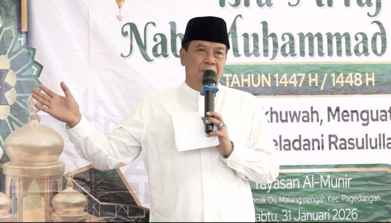 Bupati Tangerang Hadiri Peringatan Isra' Mi’raj di Tigaraksa dan Pagedangan, Ini Pesan yang Disampaikan