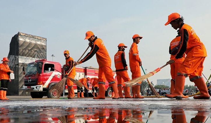 Efek Kebijakan Perayaan Malam Tahun Baru Tanpa Kembang Api, Sampah yang Ditimbulkan di Jakarta Turun Drastis
