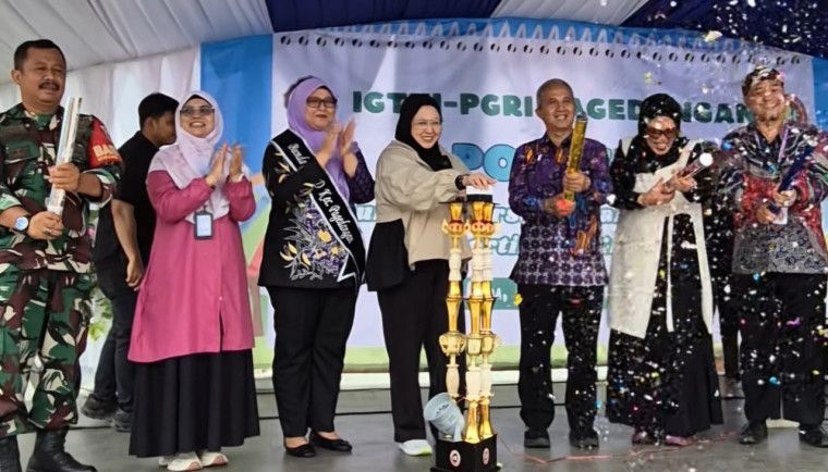 Buka Porseni TK Kecamatan Pagedangan, Wabup Intan Tekankan Pentingnya Pembentukan Karakter Anak Sejak Usia Dini