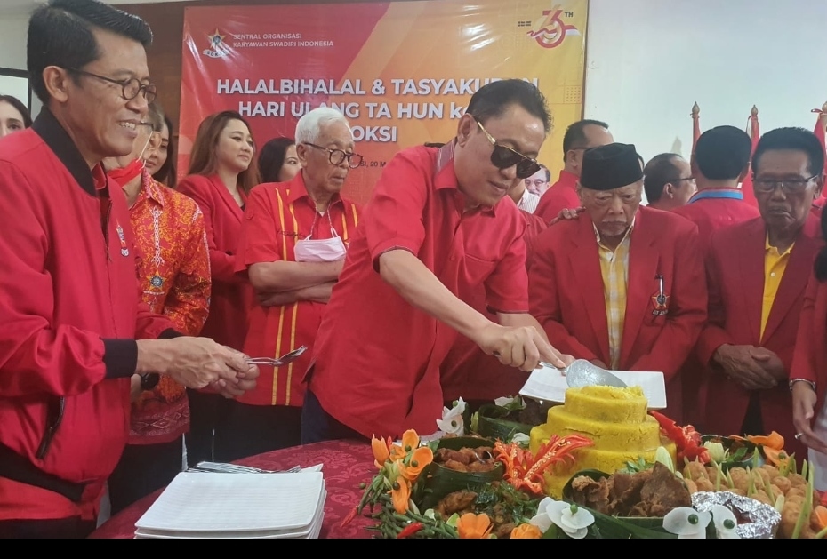 DEPINAS SOKSI Rayakan HUT Ke-63, Ratusan Kader Antusias Hadir di Graha SOKSI